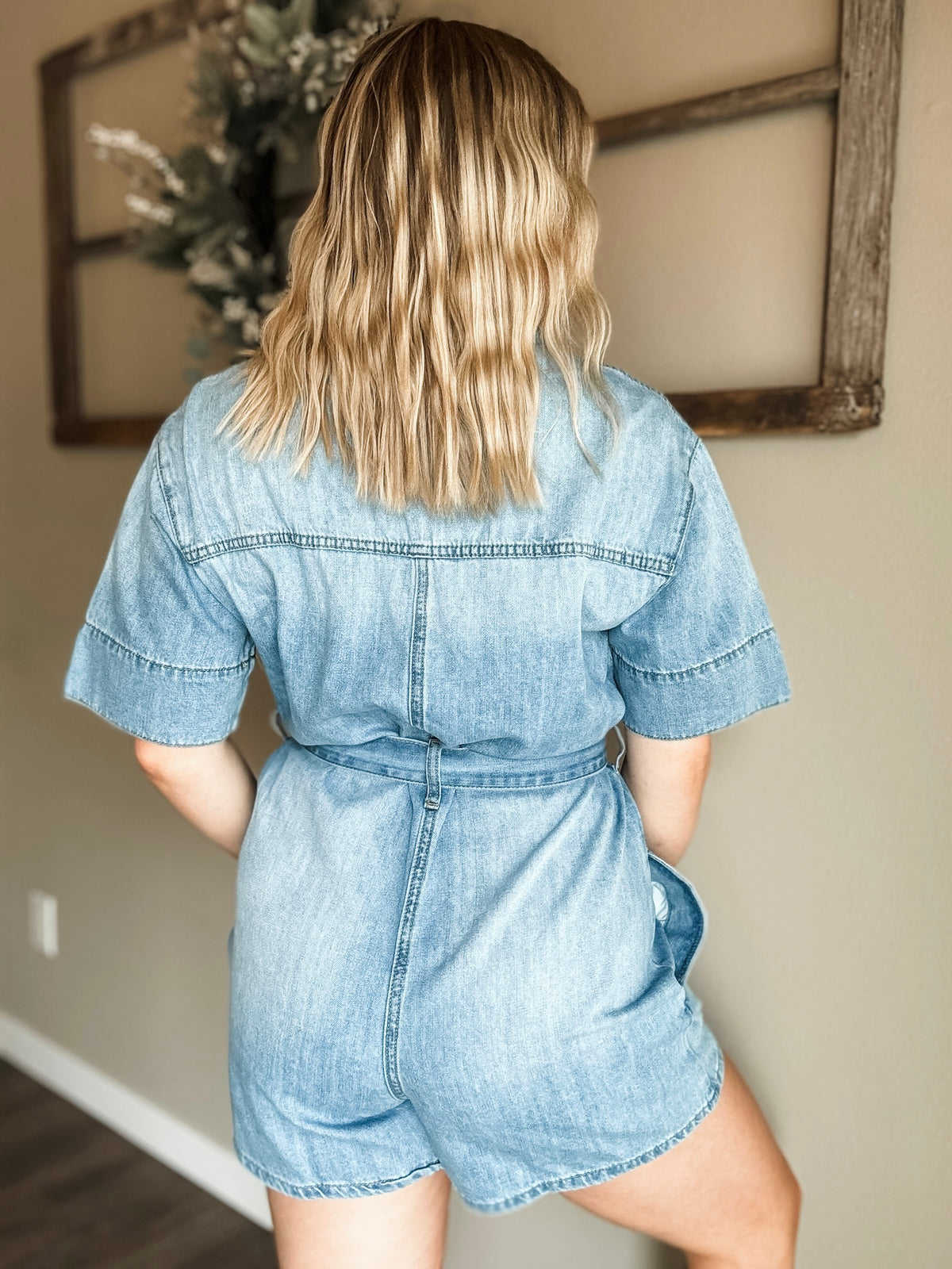 Wylie Denim Romper