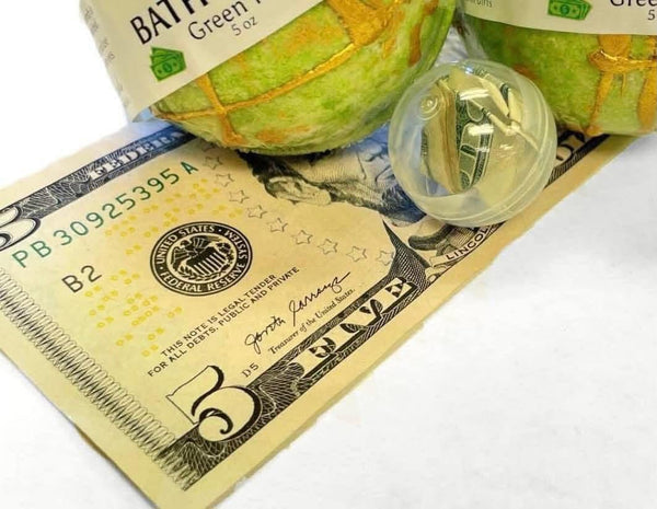 Cash Bath Bomb