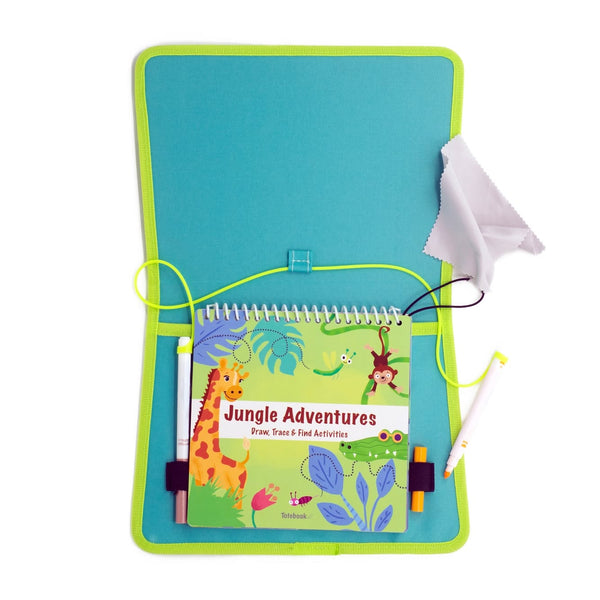 Totebook Dry Erase Kids Travel Activity Kit