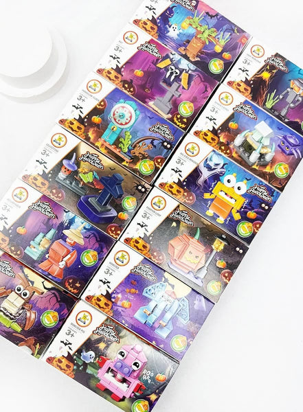Halloween Building Blocks Set