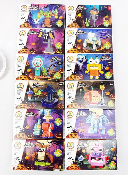 Halloween Building Blocks Set