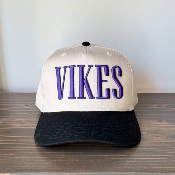 Vikes Puff Embroidered Trucker Hat