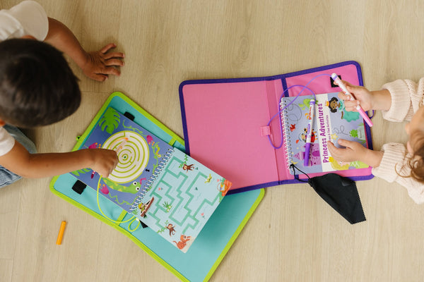 Totebook Dry Erase Kids Travel Activity Kit