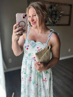 Wisteria Lane Floral Dress - SIZE MEDIUM