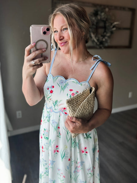 PREORDER Wisteria Lane Floral Dress