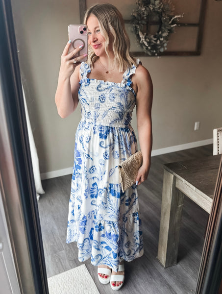 Julietta Floral Midi Dress