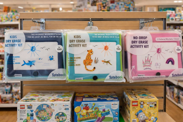 Totebook Dry Erase Kids Travel Activity Kit