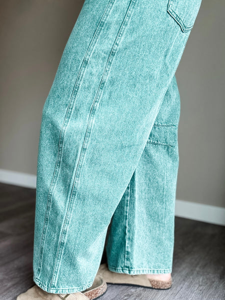 Alba Barrel Overalls