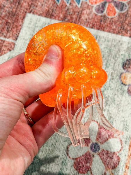 Jellyfish Squishy - Orange