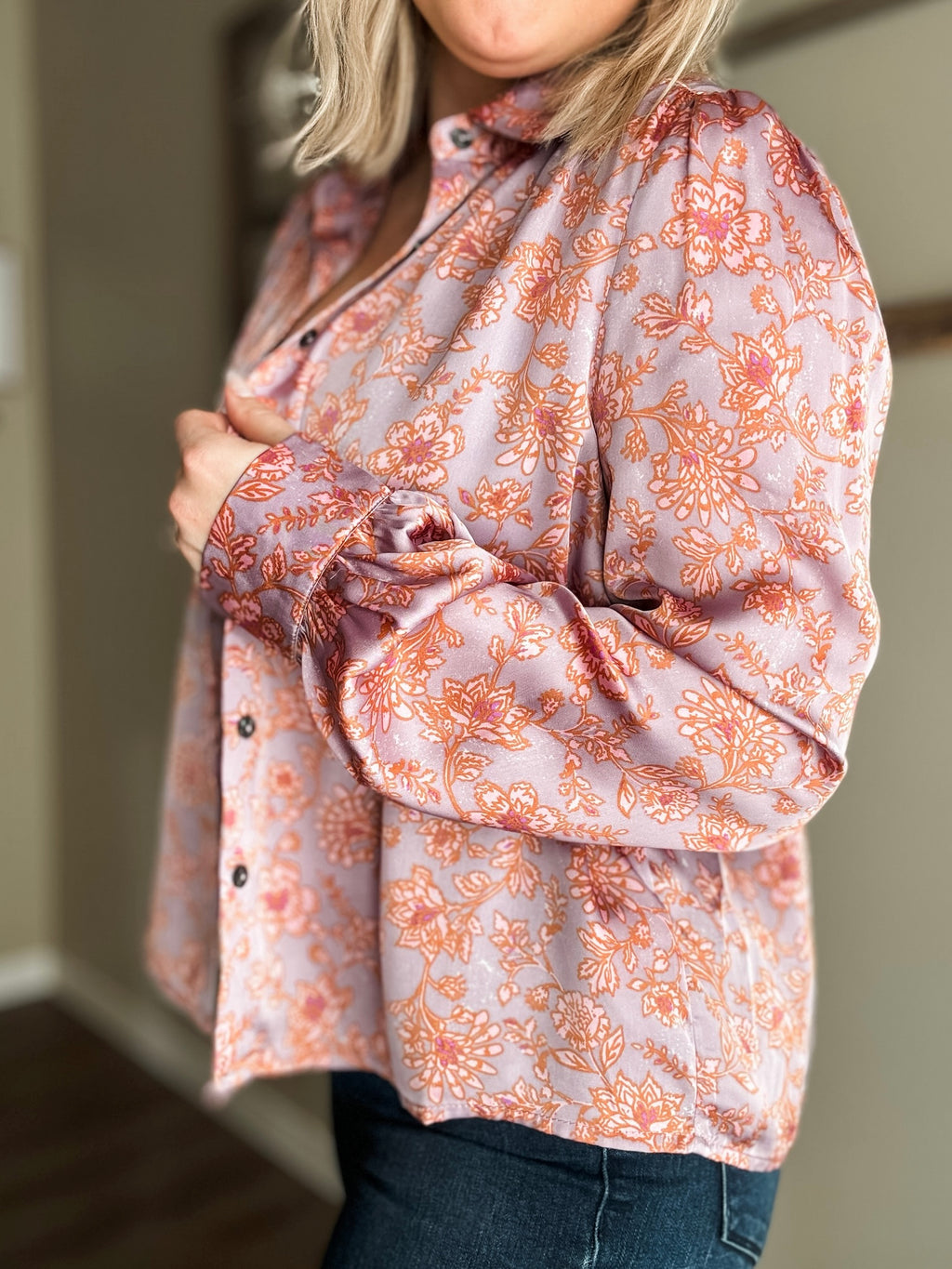 Vera Satin Blouse