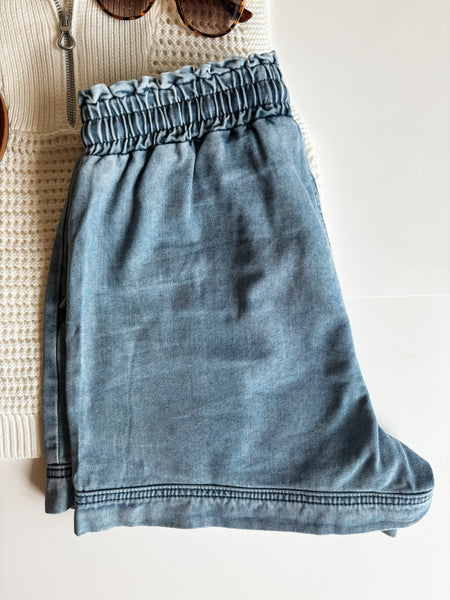 PREORDER Sinclair Smocked Waist Shorts