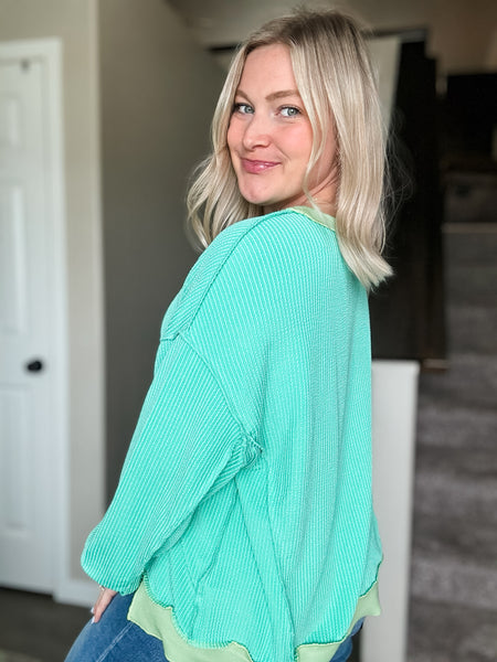 PREORDER Saylor Ribbed Pullover