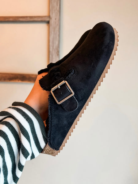 Braided Clog - Black