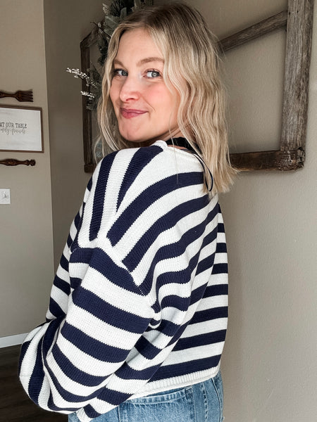 Pier Striped Sweater