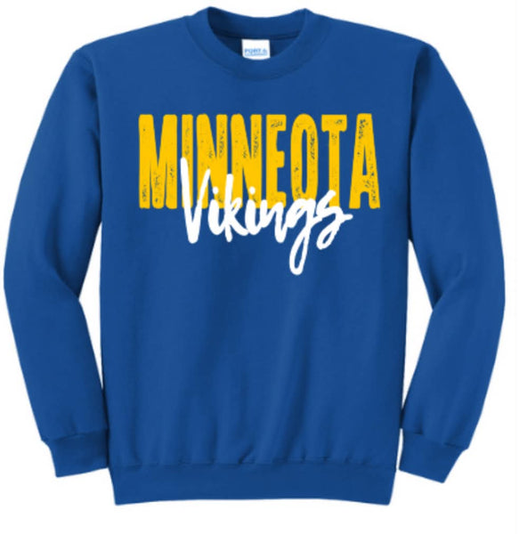 Spiritwear Crewneck Sweatshirt - Minneota Vikings
