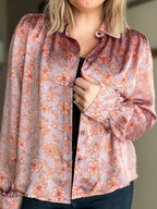 Vera Satin Blouse