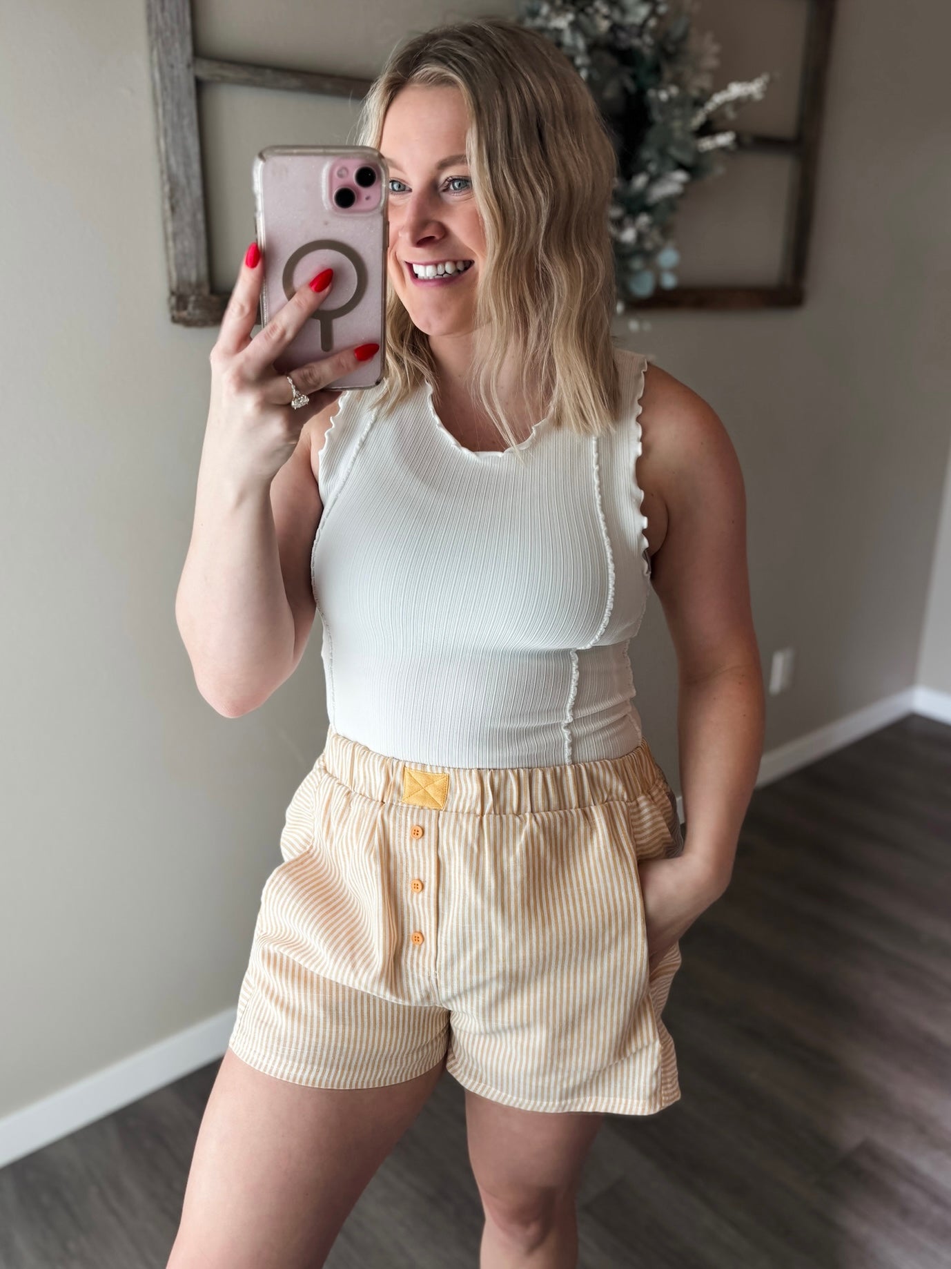 Winnie Boxer Shorts - Yellow