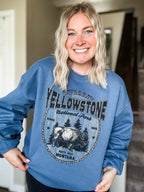 Yellowstone Buffalo Graphic Sweatshirt