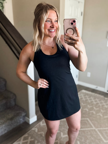 Beni Twist Active Dress - Black