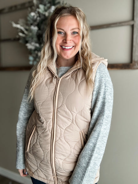 Aveline Quilted Vest