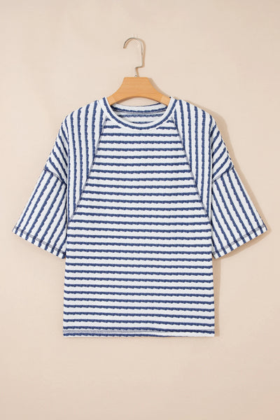 PREORDER Mabel Textured Stripe Tee