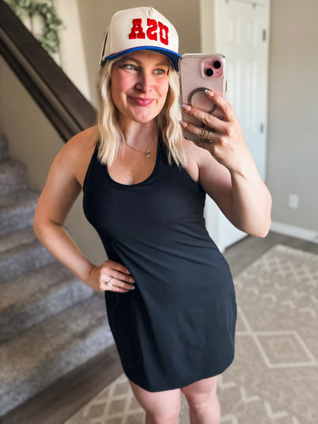 Beni Twist Active Dress - Black