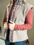 Mara Sherpa Vest - SIZE MEDIUM