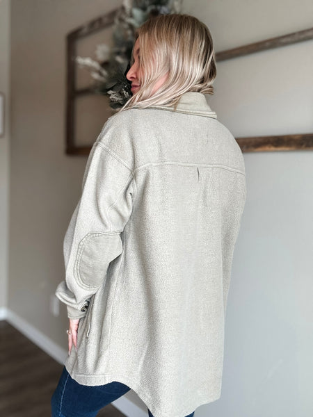 Keegan Washed Fleece Shacket