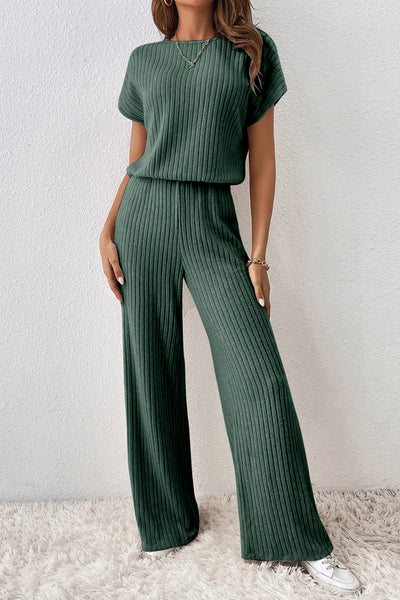 Tove Ribbed Jumpsuit - SIZE MEDIUM