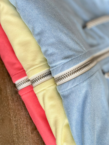 Verity Yoga Jacket - Spring Blue