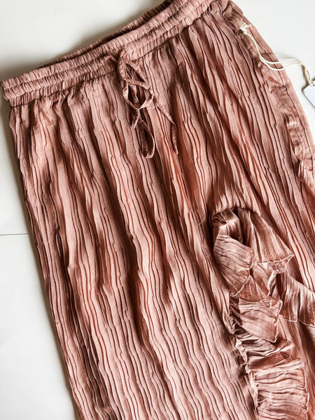 Sonora Pleated Ruffle Skirt
