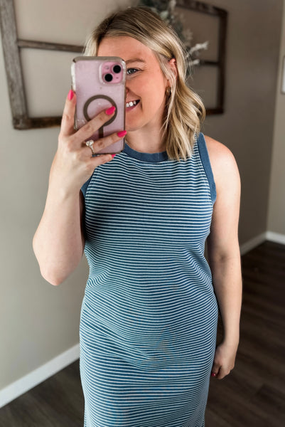 Pacific Breeze Midi Dress