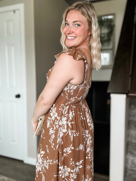 Sorrel Floral Midi Dress