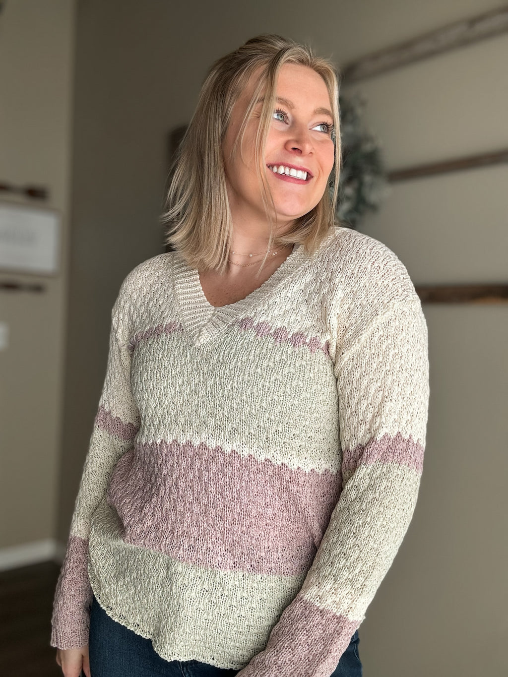 Cecily V Neck Sweater