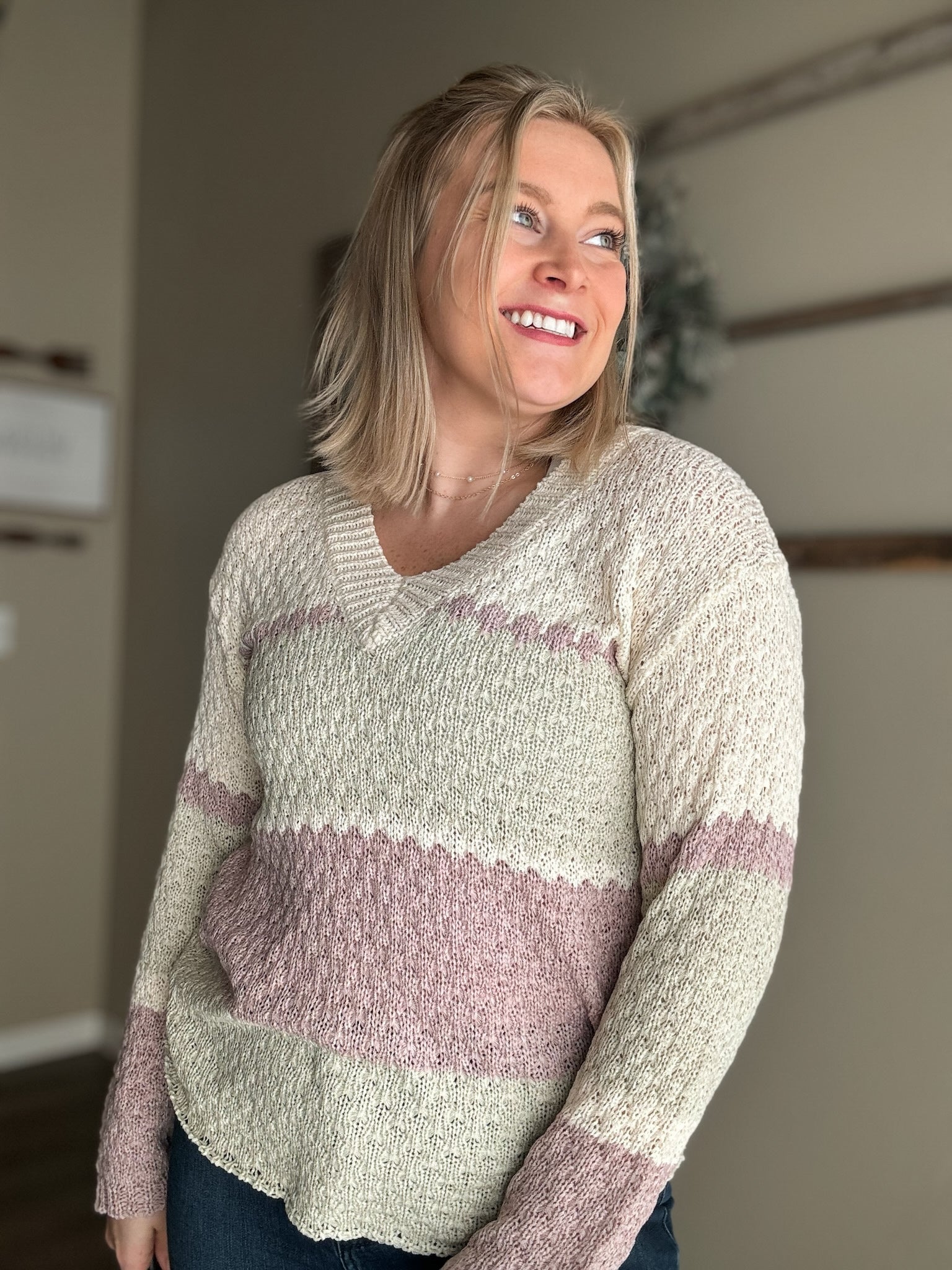 Cecily V Neck Sweater