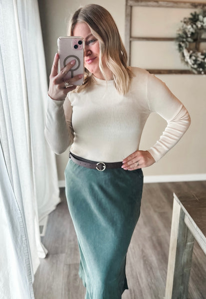 Bellarose Ribbed Knit Top