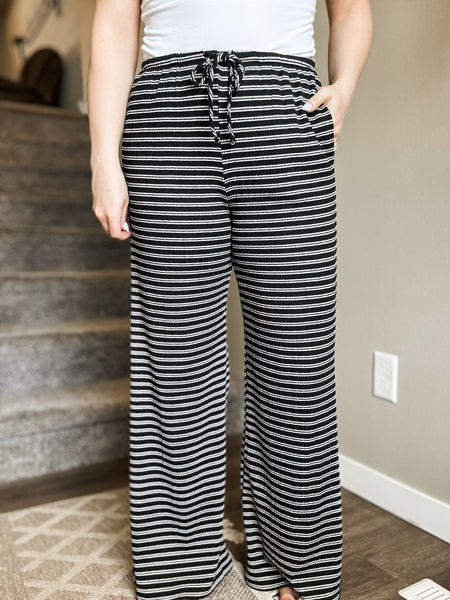 On Repeat Basic Stripe Pant - SIZE MEDIUM