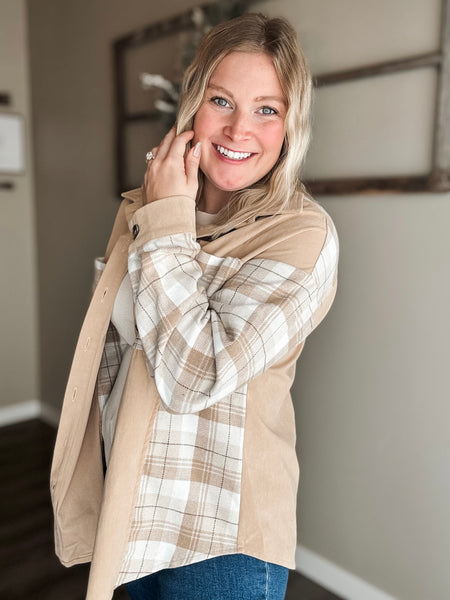 PREORDER Everwood Plaid Shacket