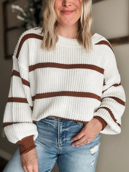 Townes Stripe Knit Sweater