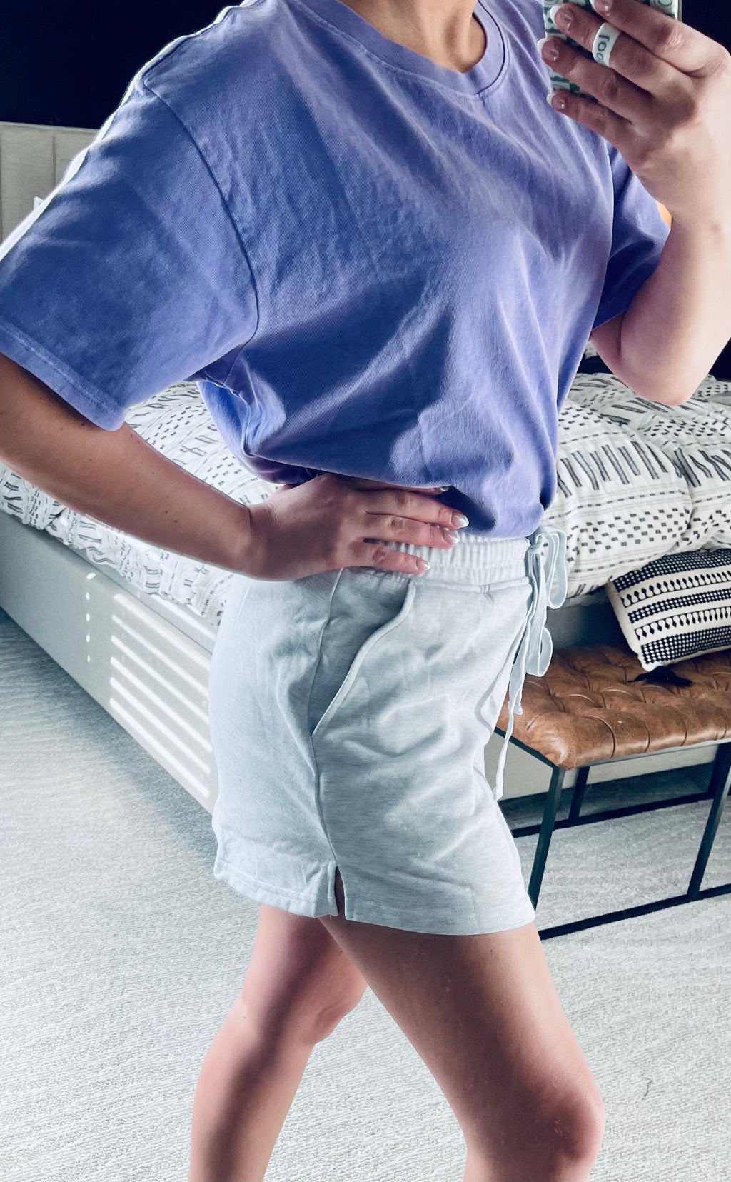 Zorla French Terry Skort
