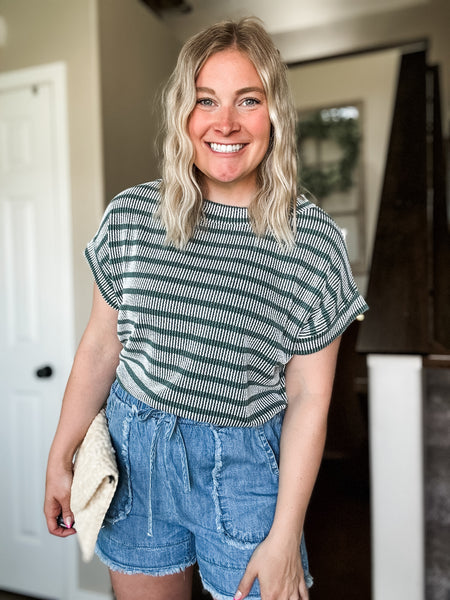 Timber Ribbed Top