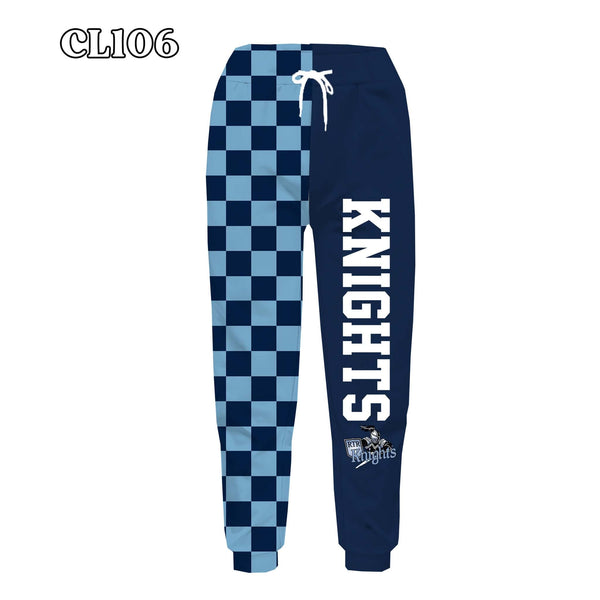 PREORDER Spiritwear Checkered Split Leg Bottom - KNIGHTS