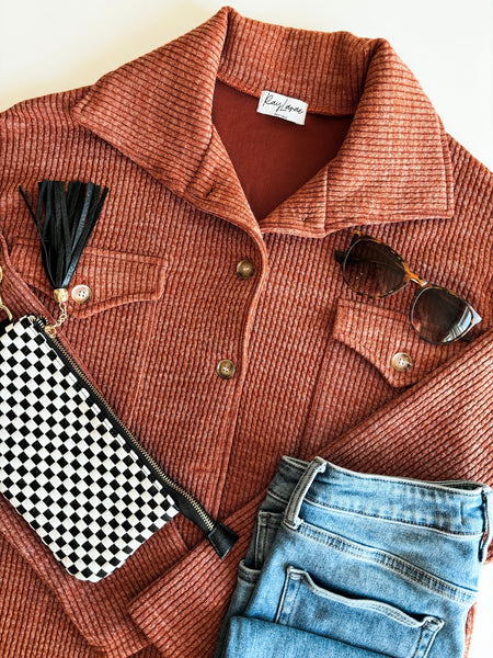 PREORDER Sayer Ribbed Shacket