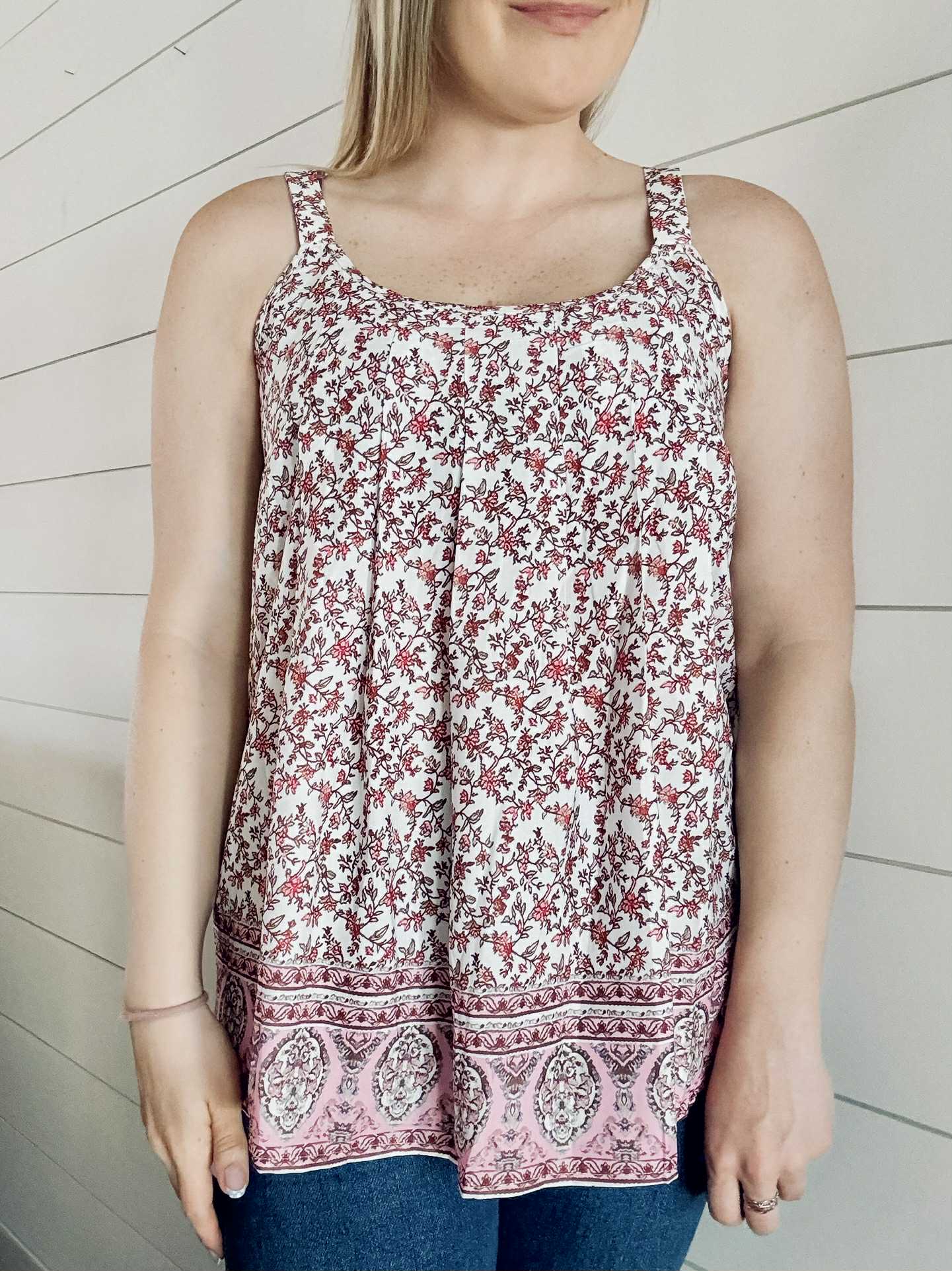 Sonoma Floral Tank