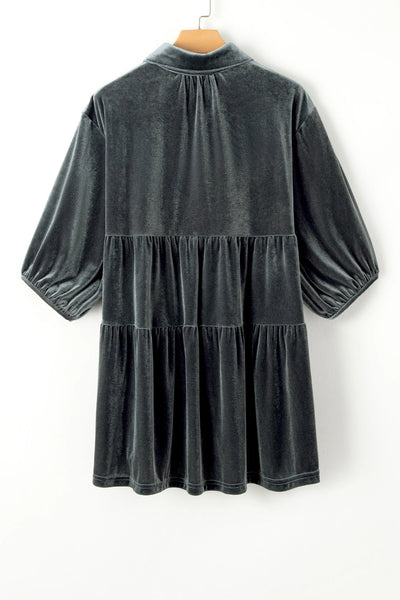 PREORDER Cressida Velvet Tunic Dress