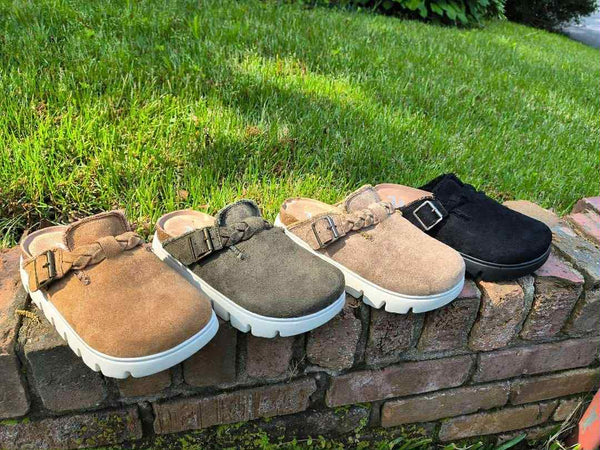 Cali Slip On Platform Mule - Taupe