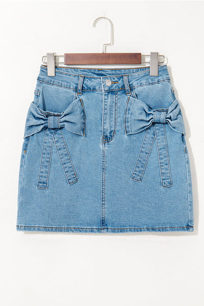 Charli Denim Mini Skirt