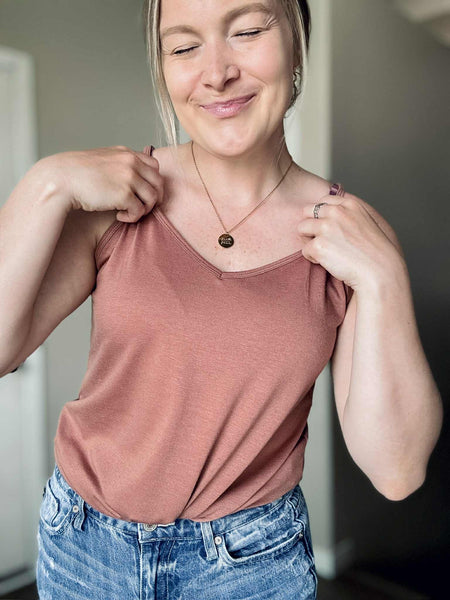 Parker V-Neck Tunic Tank