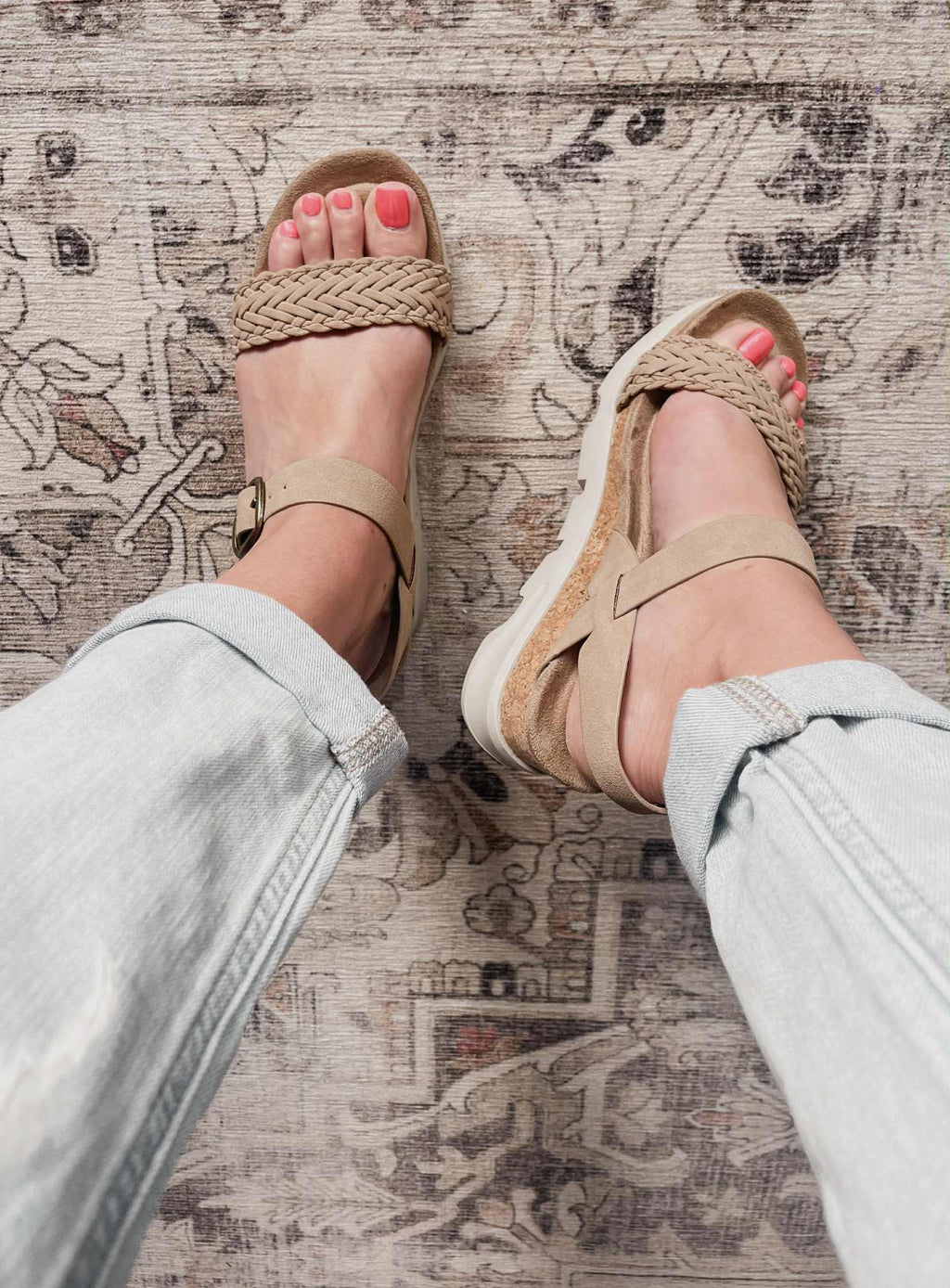 Hit Wedge Sandal