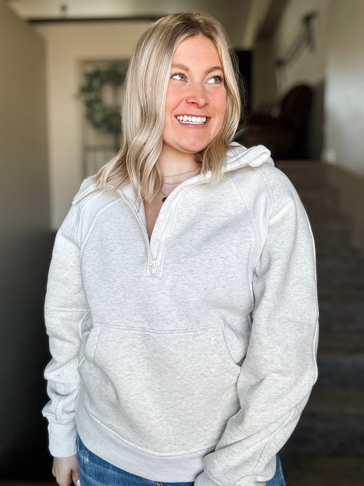 Drea Half Zip Hoodie
